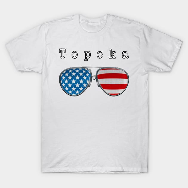 AMERICA PILOT GLASSES TOPEKA T-Shirt by SAMELVES